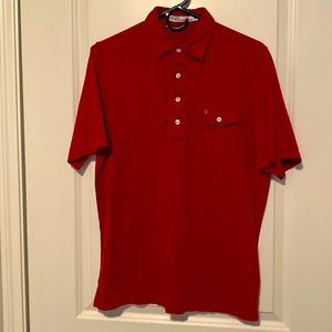 Red Criquet Polo Shirt
